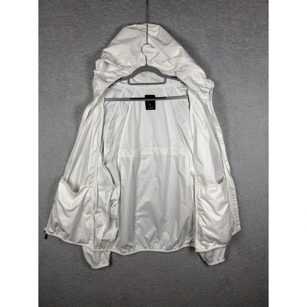 Jordan JSW WINGS WINDBREAKER Hooded Jacket White Mens Size XL